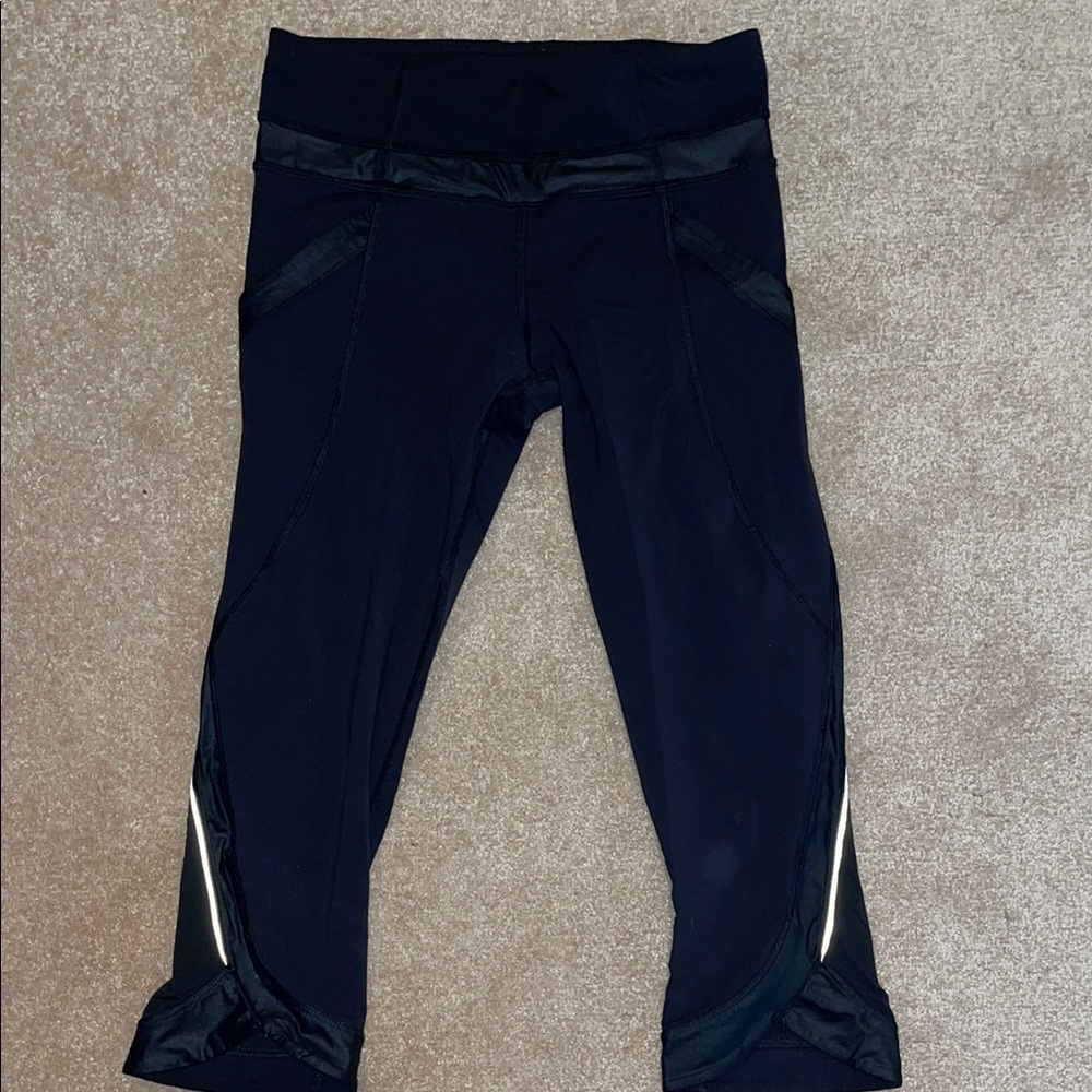 lululemon athletica Midnight Black Capris
